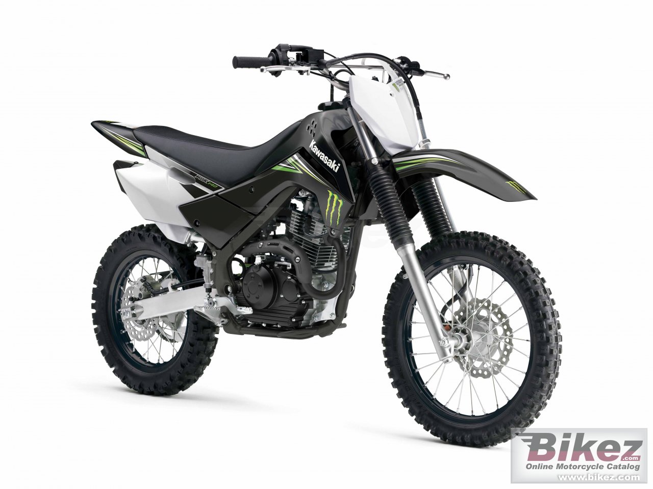 Big Kawasaki klx140l monster energy picture and wallpaper from Bikez.com